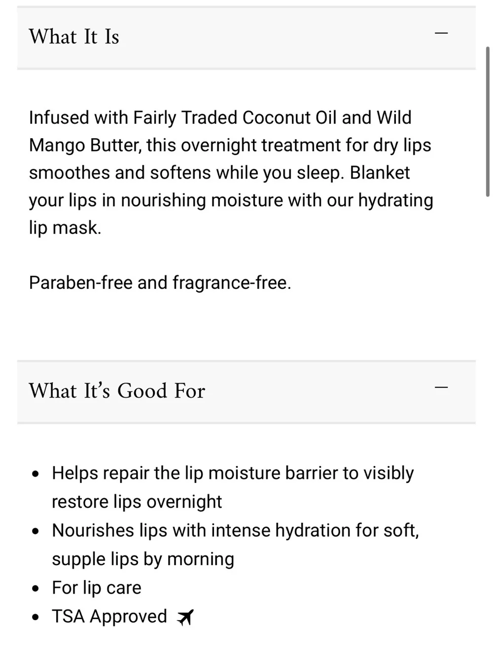 NEW Kiehl’s Buttermask For Lips Overnight Lip Treatment Coconut Oil .35oz SEALED